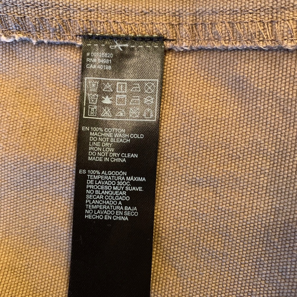 Forever 21 Canvas Leopard Print Utility Jacket Si… - image 7